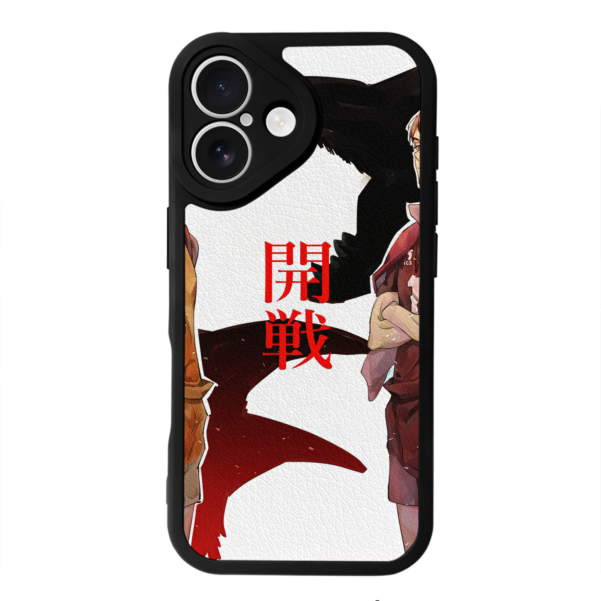 （画像用） ハイキュー!! Haikyu!! 【iPhone 16シリーズ対応】シリコンスマホケース（レザー調） 材質：シリコン